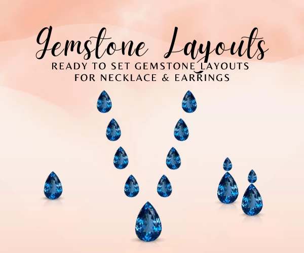 Shop Natural Gemstone Layouts for Jewelry